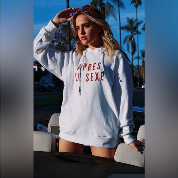 the lovers & drifters club Sweaters - THE LOVERS & DRIFTERS CLUB apres sex hoodie